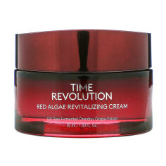 Акція на Відновлювальний крем для обличчя Missha Time Revolution Red Algae Revitalizing Cream з червоними водоростями, 50 мл від Eva