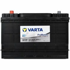 Акция на Автомобильный аккумулятор Varta 105Ah-12v PM Black (H17), L+, EN800 клеммы по центру (5237301192) от MOYO