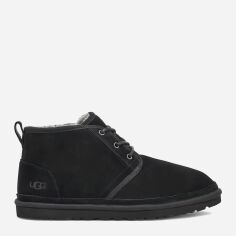 Акция на Чоловічі зимові черевики високі UGG 3236-BLK 41 Чорні от Rozetka