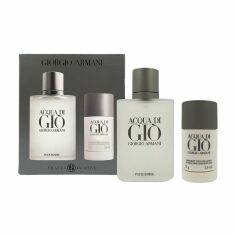 Акція на Парфумований набір чоловічий Giorgio Armani Acqua di Gio Pour Homme (туалетна вода, 100 мл + дезодорант-стік, 75 мл) від Eva