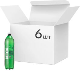 Акція на Природна мінеральна вода Aqua Миргород Detox 1 л х 6 пляшок від Rozetka