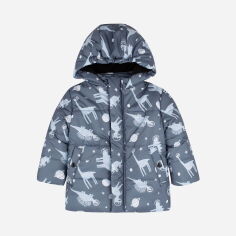 Акция на Дитяча зимова куртка для хлопчика Бембі КТ296 33296403338.X01 98 см от Rozetka