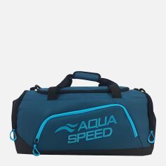 Акция на Спортивна сумка Aqua Speed Duffel bag 60147 141-24 Темно-бірюзова от Rozetka