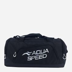 Акция на Спортивна сумка Aqua Speed Duffel bag 60143 141-07 Чорна от Rozetka