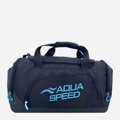 Акция на Спортивна сумка Aqua Speed Duffel bag 60149 141-74 Темно-синій от Rozetka