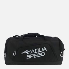 Акция на Спортивна сумка Aqua Speed Duffel bag 60148 141-07 Чорна от Rozetka