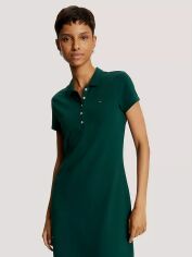 Акция на Плаття-футболка міні літнє жіноче Tommy Hilfiger 76J3205-MBP M Зелене от Rozetka