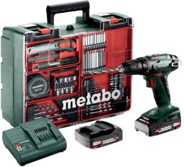 Акція на Шуруповерт Metabo Bs 18 Set Mobile Workshop (602207880) від Stylus