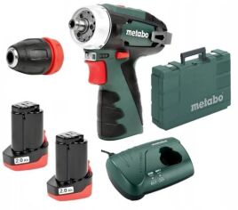 Акція на Шуруповерт Metabo PowerMaxx Bs Basic Quick (600156500) від Stylus