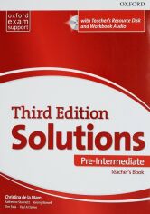 Акция на Solutions 3rd Edition Pre-Intermediate: Teacher's Guide with Teacher's Resource Disk от Stylus