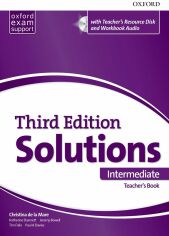 Акція на Solutions 3rd Edition Intermediate: Teacher's Guide with Teacher's Resource Disk від Stylus