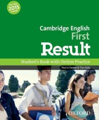 Акція на Cambridge English First Result: Student's Book with Online Skills Practice від Stylus