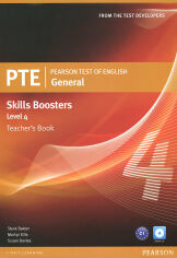 Акція на Pearson Test of English General Skills Booster 4 Teacher's Book and Cd Pack від Stylus