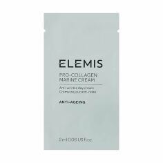Акція на Насичений денний антивіковий крем для обличчя Elemis Pro-Collagen Marine Cream Ultra-Rich для сухої шкіри, 2 мл (саше) від Eva