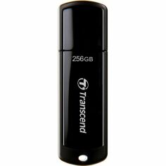 Акція на Накопитель USB 3.1 Transcend Type-A JetFlash 700 256GB Black (TS256GJF700) від MOYO