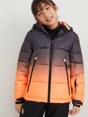Акция на Підліткова зимова куртка для хлопчика C&A GD-00062110 140 см Комбінована от Rozetka