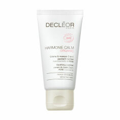 Акция на Крем-маска для обличчя Decleor Harmonie Calm Organic Soothing Comfort Cream & Mask 2 in 1, 50 мл от Eva