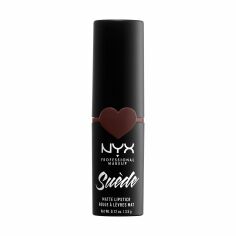 Акція на Матова помада для губ NYX Professional Makeup Suede Matte Lipstick 07 Cold Brew, 3.5 г від Eva