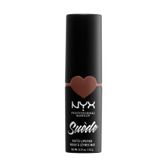 Акция на Матова помада для губ NYX Professional Makeup Suede Matte Lipstick 04 Free Spirit, 3.5 г от Eva