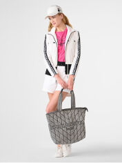 Акція на Сумка-шоппер жіноча Karl Lagerfeld 640688180 One size Сіра від Rozetka