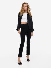 Акція на Джинси Regular Fit жіночі H&M 9413745arl 36 Чорні від Rozetka