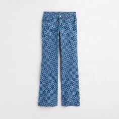 Акція на Джинси Кльош жіночі H&M 1037118ral 34 Сині від Rozetka