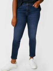 Акція на Джинси Skinny жіночі C&A 2176240b96 58 Сині від Rozetka