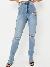 Акція на Джинси Regular Fit жіночі Missguided YG1808334 42 Сині від Rozetka