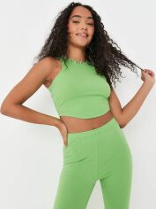 Акция на Топ жіночий Missguided GD-00064764 46 Зелений от Rozetka