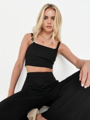 Акція на Топ жіночий Missguided GD-00064715 40 Чорний від Rozetka