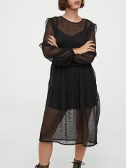 Акция на Сукня H&M XAZ333690WORS S Чорна от Rozetka