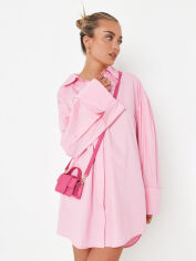 Акция на Плаття-сорочка міні літнє жіноче Missguided GD-00064487 38 Рожеве от Rozetka