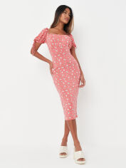 Акция на Плаття-футболка міді літнє жіноче Missguided GD-00064753 34 Рожеве от Rozetka