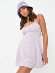 Акція на Сукня коротка літня жіноча Missguided GD-00064883 38 Бузкова від Rozetka