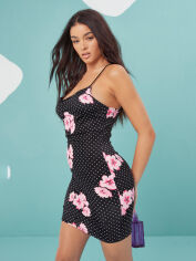 Акция на Сукня міні літня жіноча Missguided GD-00064671 38 Чорна от Rozetka