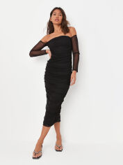 Акція на Плаття-футболка вечірнє міді жіноче Missguided GD-00062752 40 Чорне від Rozetka