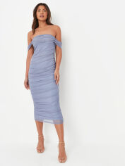 Акція на Сукня міді літня жіноча Missguided GD-00064571 34 Сіро-блакитна від Rozetka