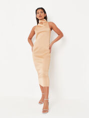 Акція на Сукня міді літня жіноча Missguided GD-00064654 42 Бежева від Rozetka