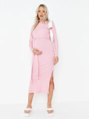 Акция на Плаття-футболка для вагітних міді літнє Missguided GD-00062925 40 Рожеве от Rozetka