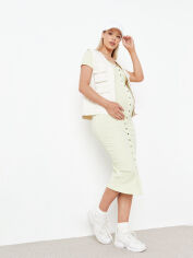 Акция на Плаття-футболка для вагітних міді літнє Missguided GD-00064661 38 Салатове от Rozetka