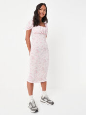 Акція на Плаття-футболка міді літнє жіноче Missguided GD-00064776 40 Рожеве від Rozetka