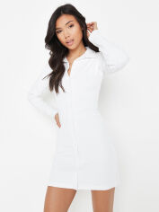 Акція на Плаття-сорочка коротке жіноче Missguided D1005711 42 Біле від Rozetka