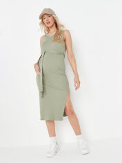 Акція на Сукня для вагітних міді літня жіноча Missguided GD-00064666 44 Оливкова від Rozetka