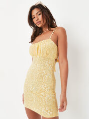 Акція на Сукня коротка літня жіноча Missguided GD-00064881 38 Жовта від Rozetka