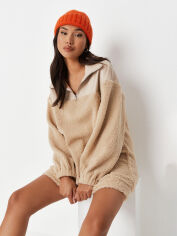 Акція на Сукня коротка жіноча Missguided GD-00062762 34 Бежева від Rozetka