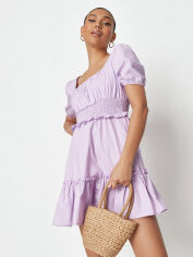 Акція на Сукня коротка літня жіноча Missguided GD-00063948 38 Бузкова від Rozetka