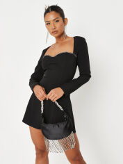 Акція на Сукня коротка жіноча Missguided GD-00062720 44 Чорна від Rozetka