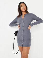 Акція на Плаття-футболка міді жіноче Missguided GD-00062733 40 Сіре від Rozetka