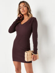 Акція на Плаття-футболка коротке жіноче Missguided GD-00062738 38 Коричневе від Rozetka