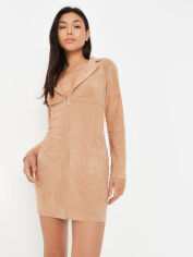 Акція на Плаття-футболка коротке жіноче Missguided GD-00063267 42 Коричневе від Rozetka